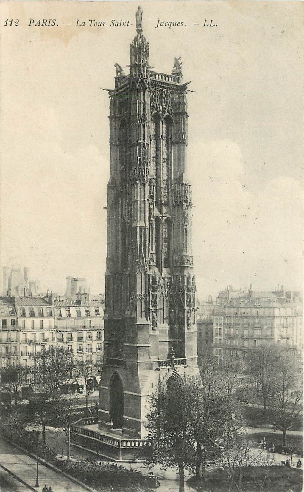 CPA Paris La Tour Saint Jacques 