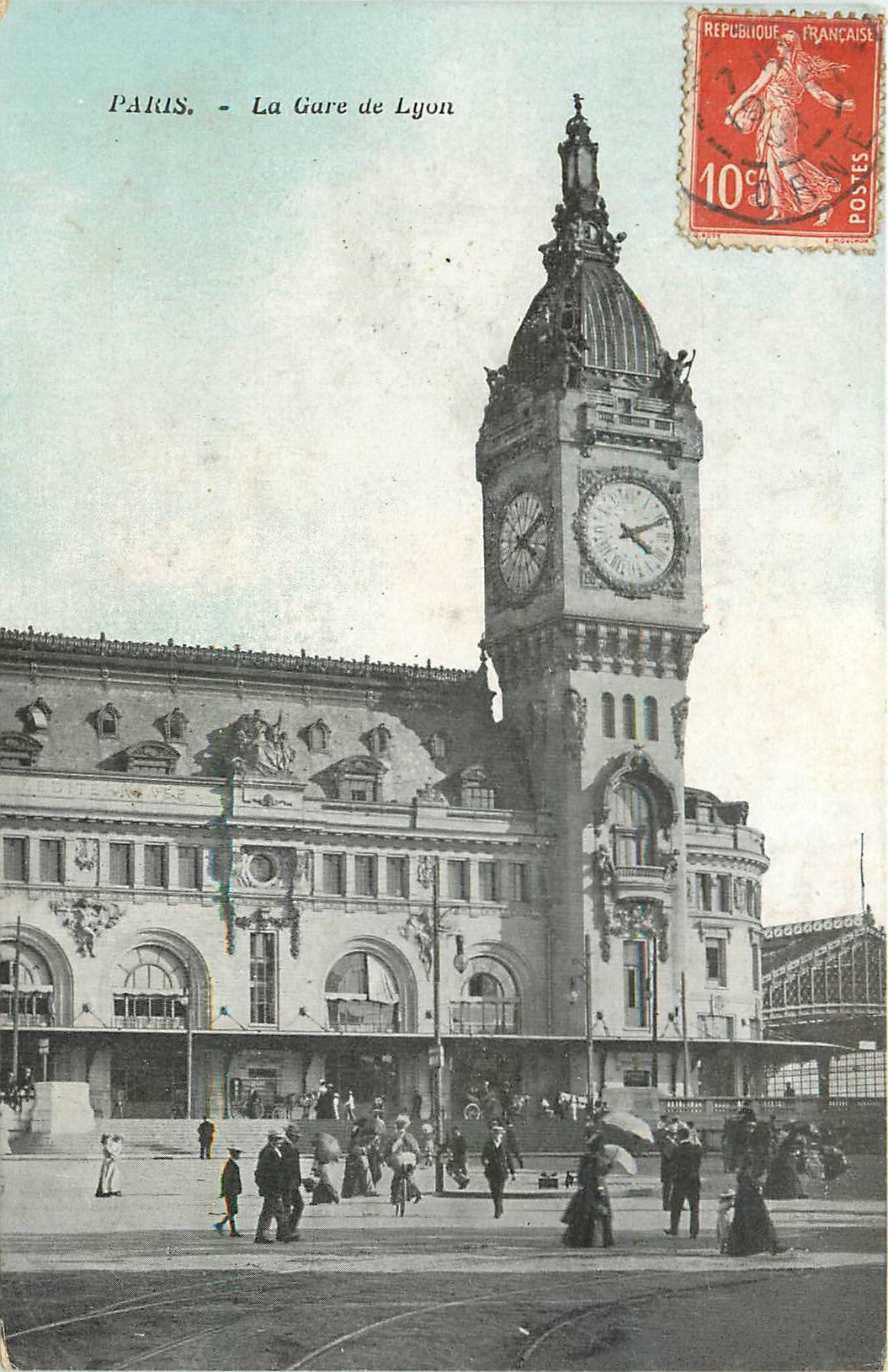 CPA Paris La Gare de Lyon 