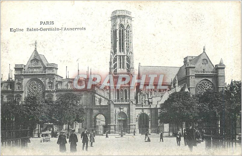 CPA Paris Eglise Saint Germain l'Auxerrois 