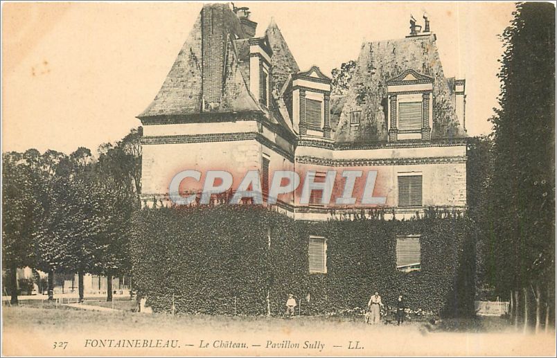 Fontainebleau — Schloss — Pavillon Sully — LL.
