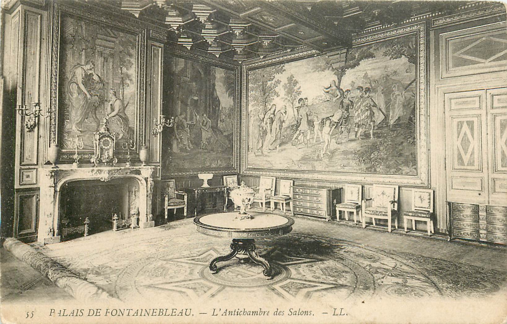 Schloss Fontainebleau — Die Vorhalle der Salons — LL. — n°55