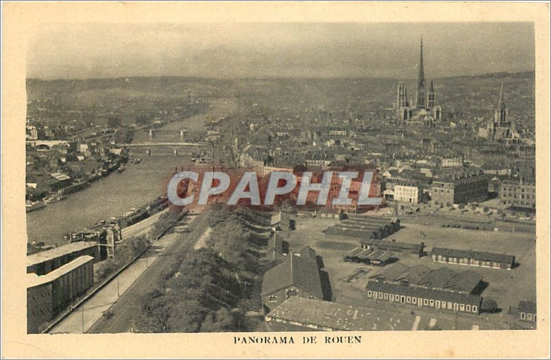 CPA Panorama de Rouen 
