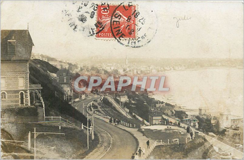 Vue de Querqueville — vue panoramique depuis un promontoire — A.M. NOLL, Le Havre