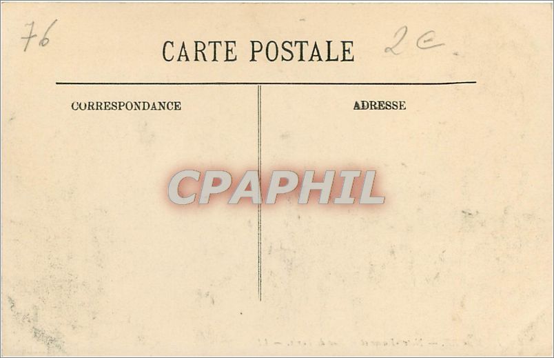 CPA Le Havre Notre Dame et la Rue de Paris  — Rückseite