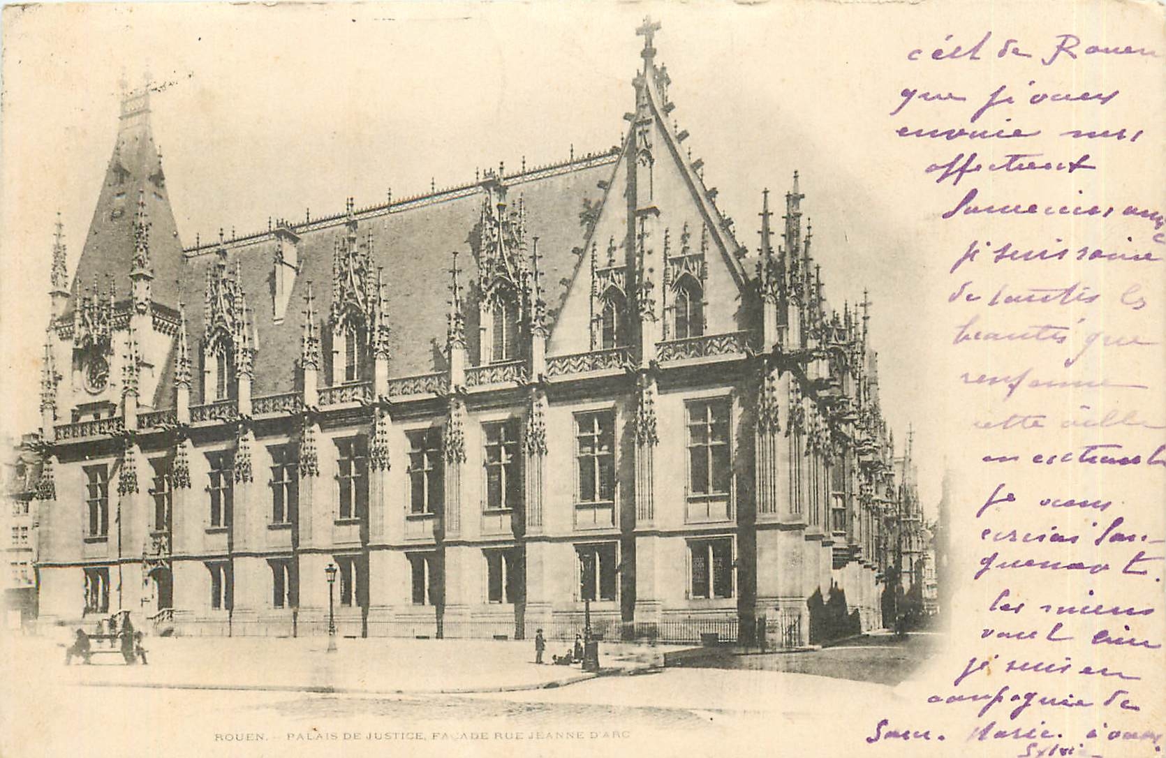 CPA Rouen Palais de Justice 