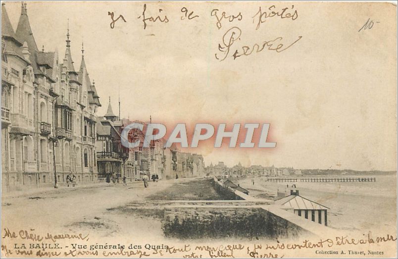 CPA La Baule Vue generale des Ouais 