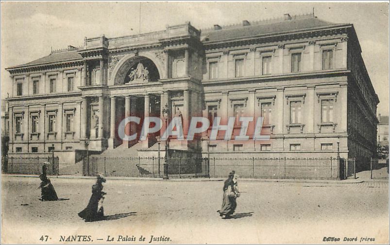 CPA Nantes Le Palais de Justice 