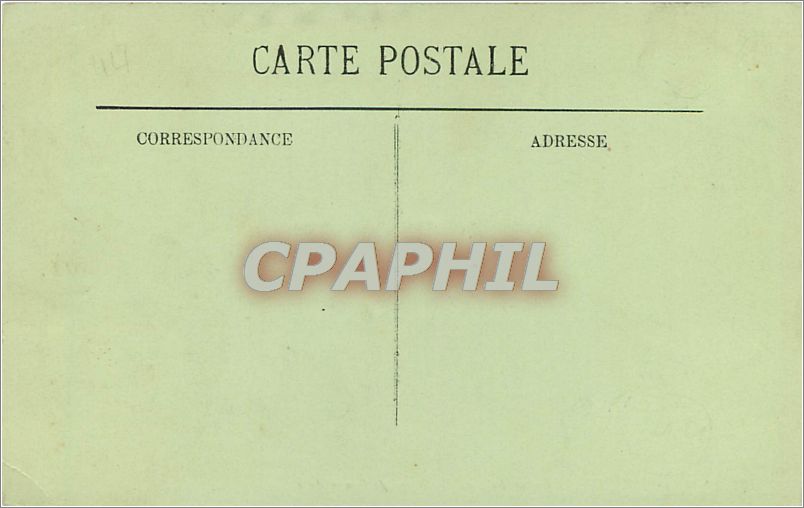 CPA Saint Nazaire Rocher du Lion Plage de Bonne Annee  — Back