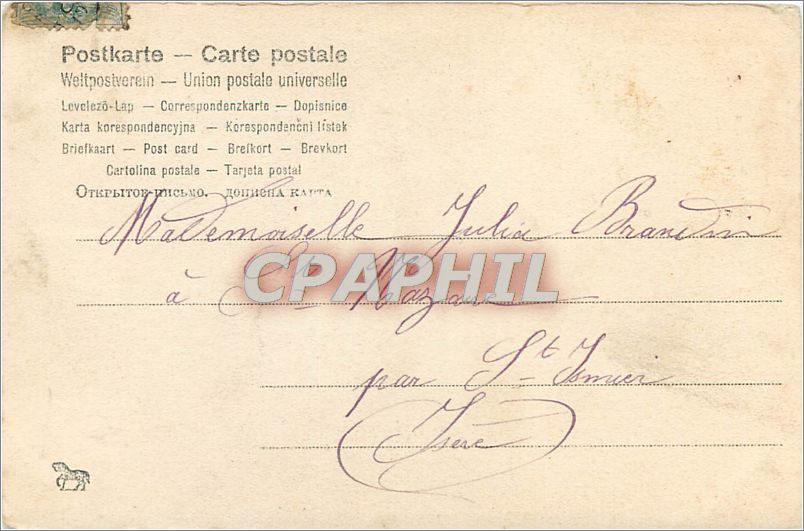 CPA Couple — Rückseite