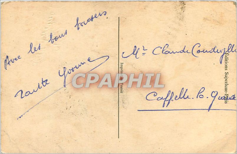 CPA Fleurs — Back