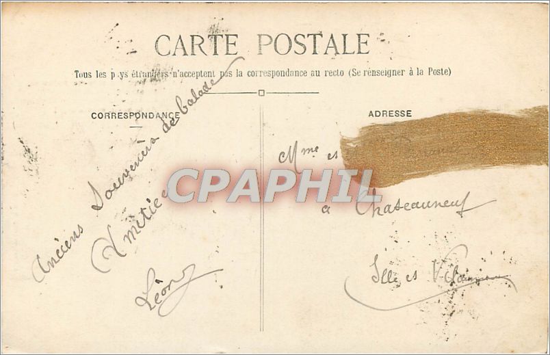 Les Berds de la Rance à Saint-Suliac (I.-et-V.) — La Vierge de Grainfolay — Reverso