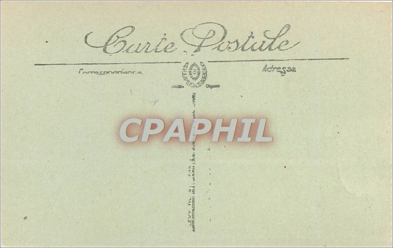CPA Lille La Porte de Paris  — Back