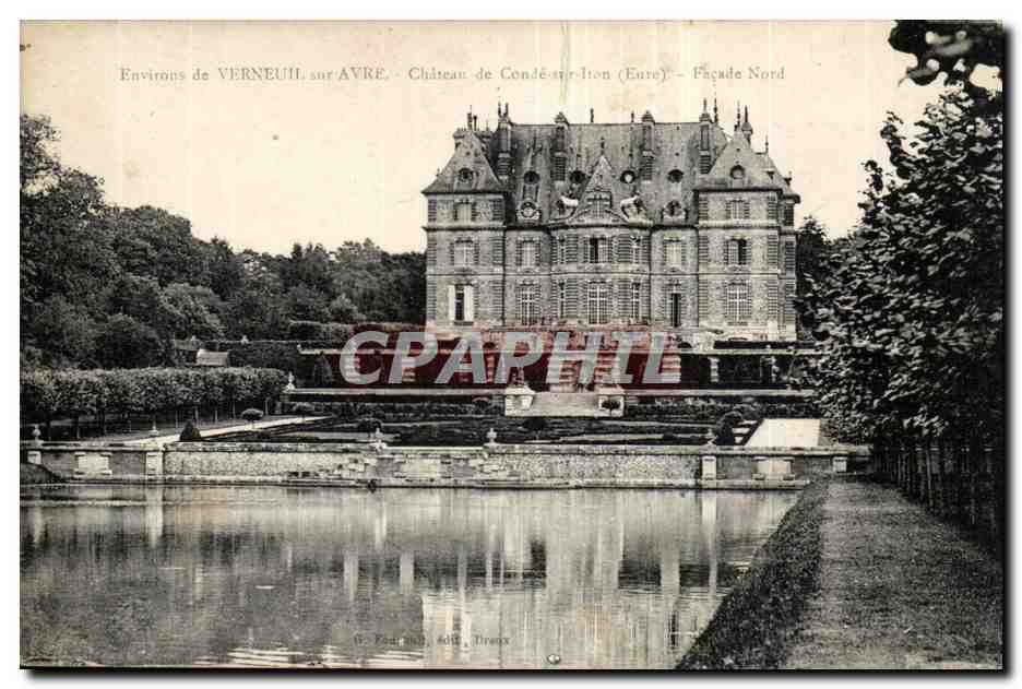 Château de Condé-sur-l'ion (Eure) — Façade Nord — Éditeur: Fournaud, Dreux