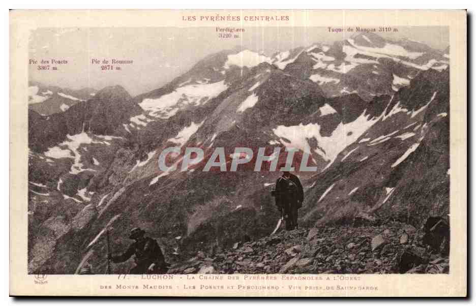 Luchon - Des Monts Maudis - Les Pyranees Centrales - CPA 