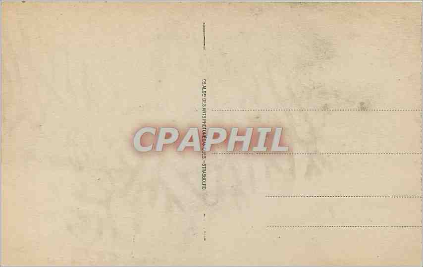 CPA Calais La Gare du Nord  — Rückseite
