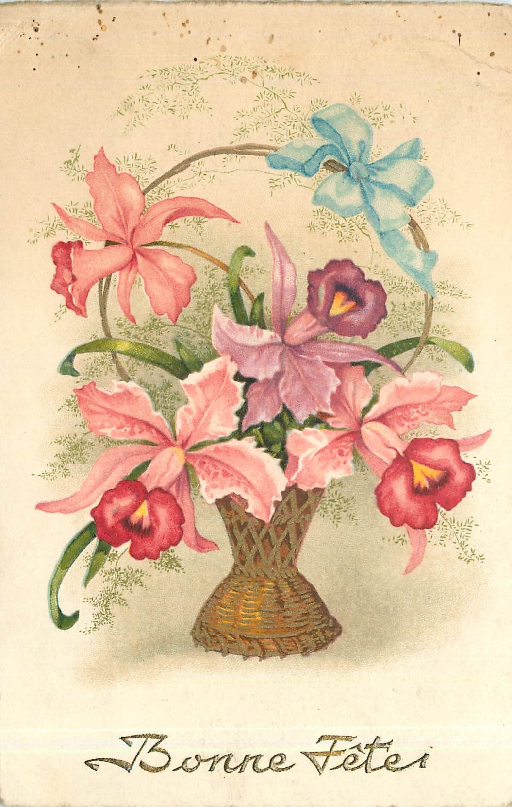 CPA Bonne Fete 
