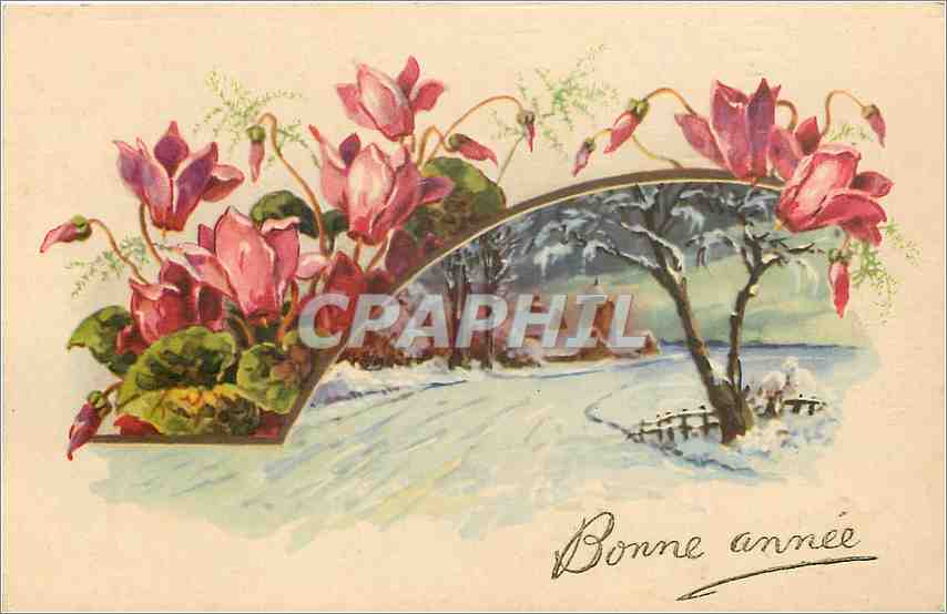 CPA Bonne Annee 