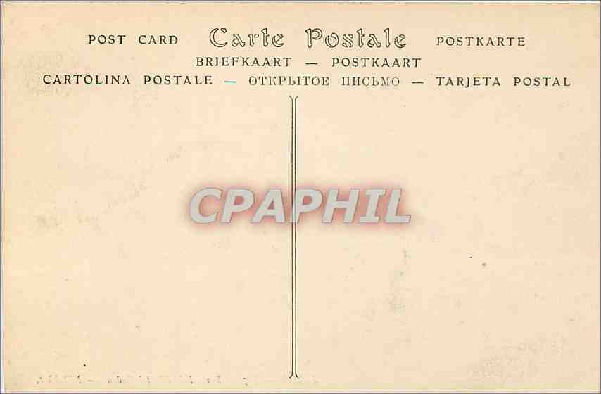 CPA Tours Portail de l'Hotel Gouin  — Rückseite