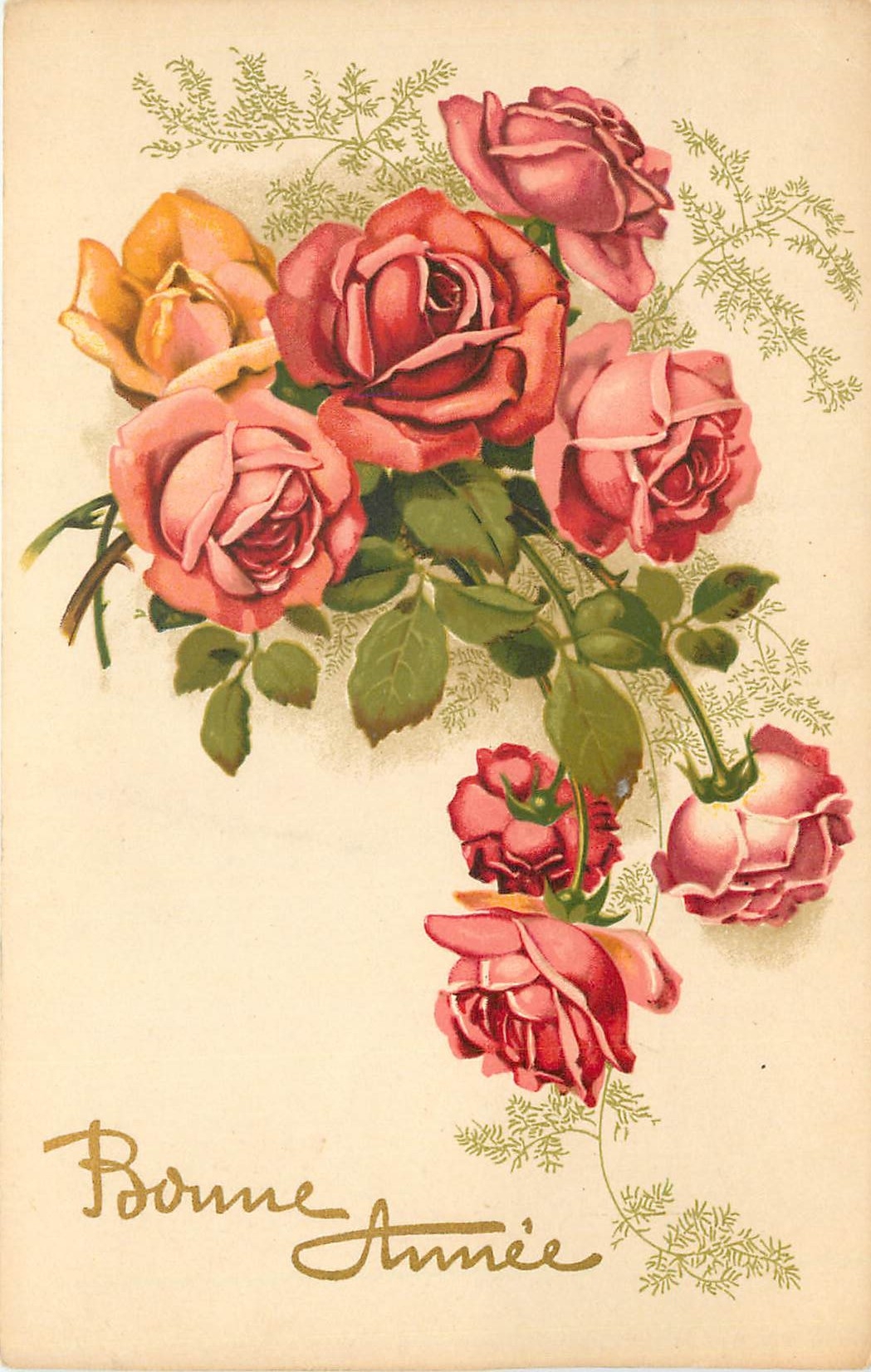 CPA Bonne Annee 