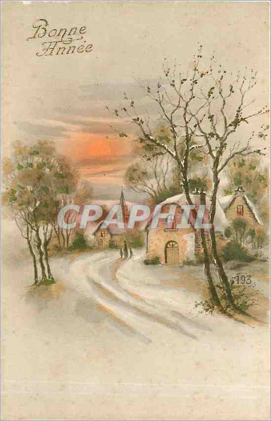CPA Bonne Annee 