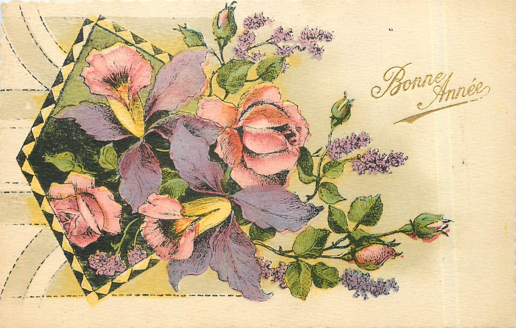 CPA Bonne Annee 