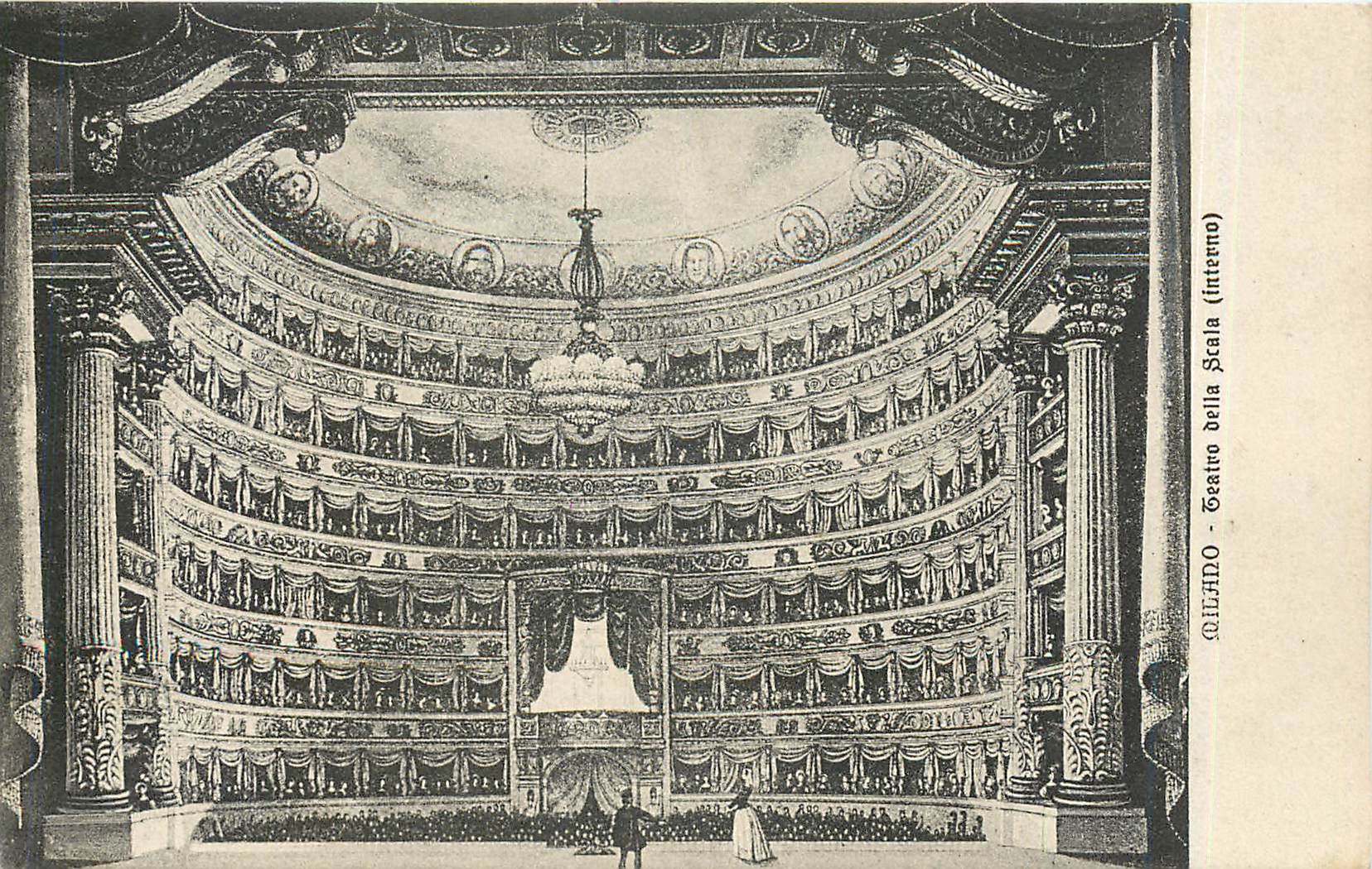 CPA Milano Teatro della Scala Interno 