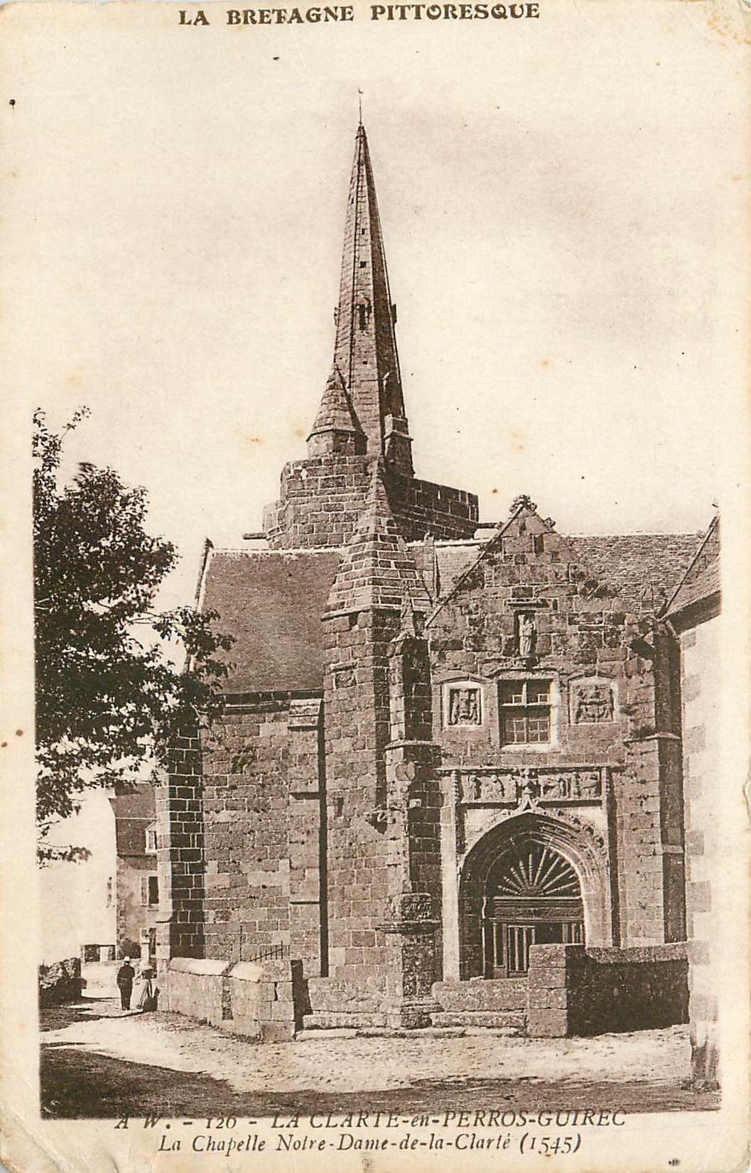La Chapelle Notre-Dame-de-la-Clarté — Notre-Dame-de-la-Clarté (1545) — A.W. - 120