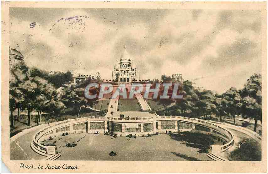 CPA Paris Le Sacre Coeur 