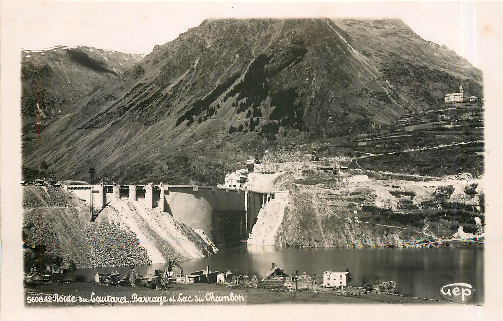 CPA Barrage et Lac du Chambon Route du Lautaret