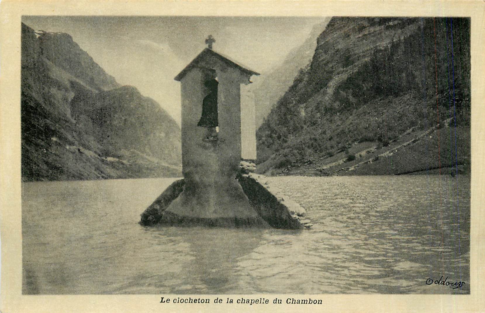 CPA Le clocheton de la chapelle du Chambon 