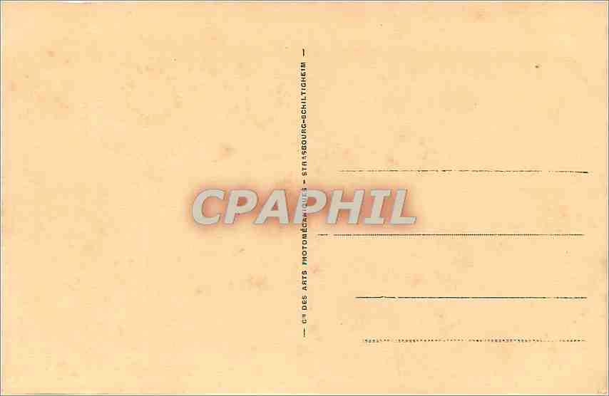CPA Nancy Place Stanislas Grilles de Jean Lamour  — Verso