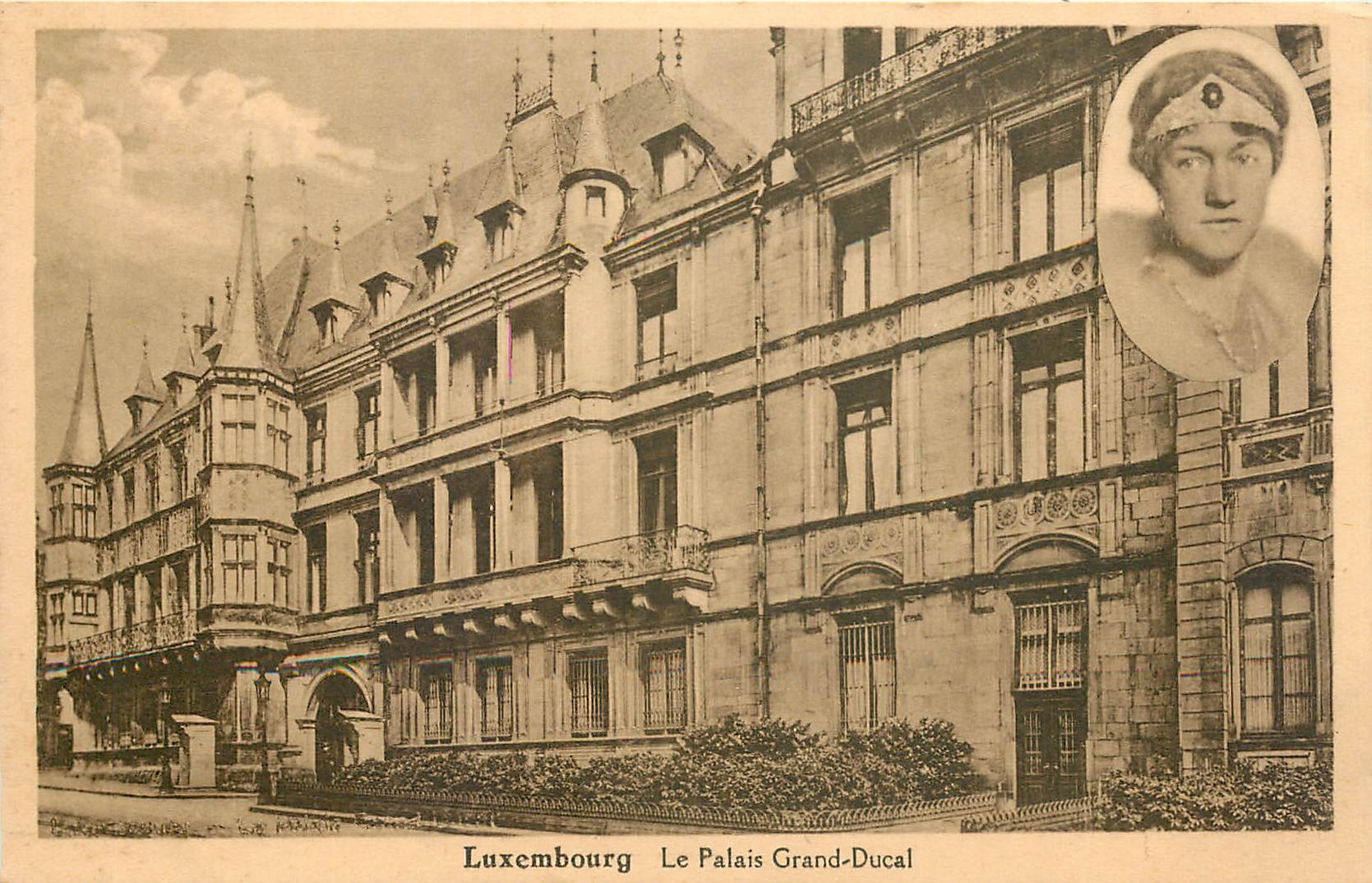 CPA Luxembourg Le Palais Grand Ducal 