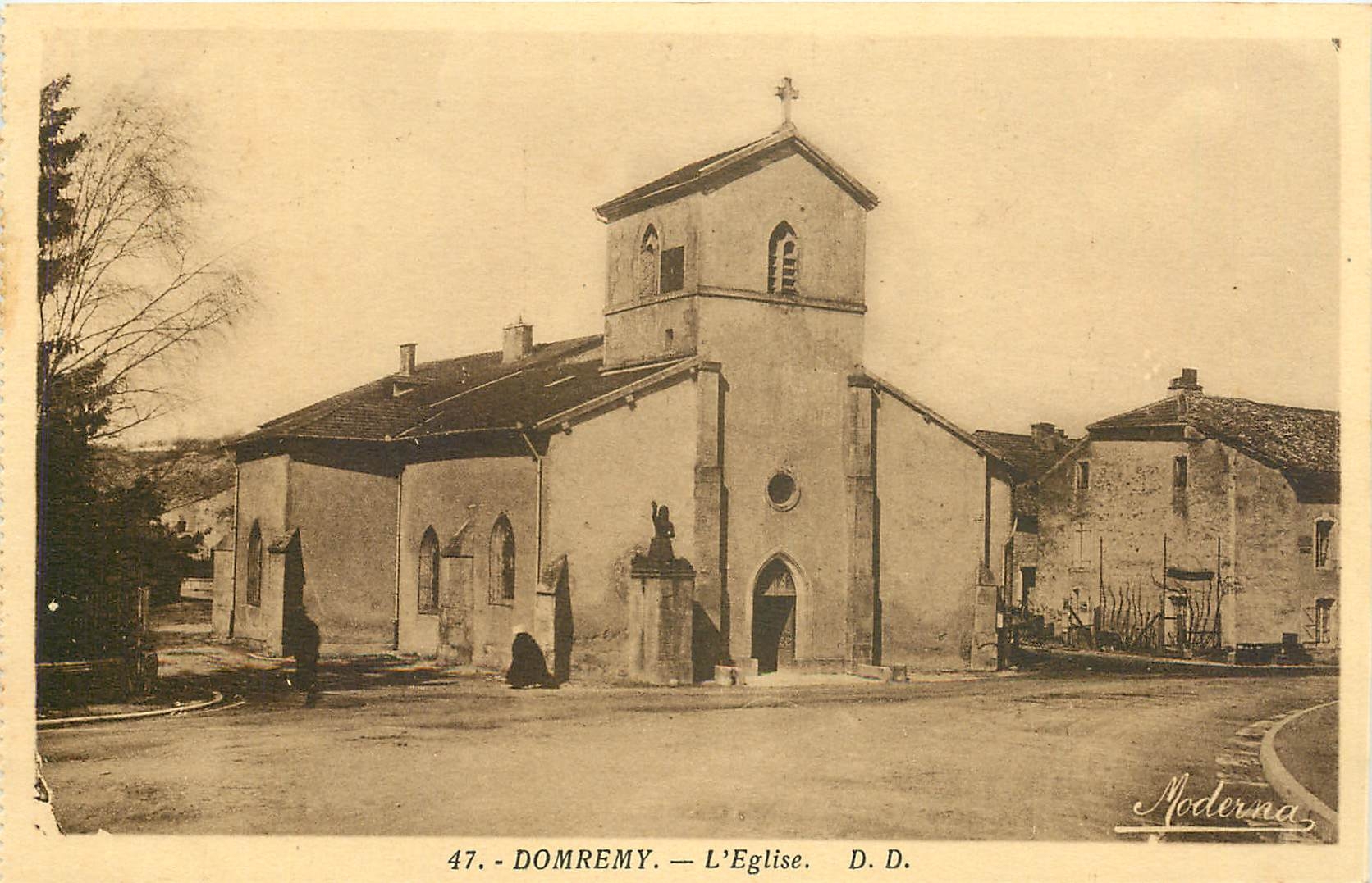 CPA Domremy l'Eglise 
