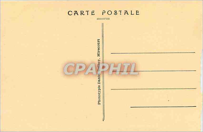 CPA Domremy Porte d'Entree de la Maison de Jeanne d'Arc  — Rückseite