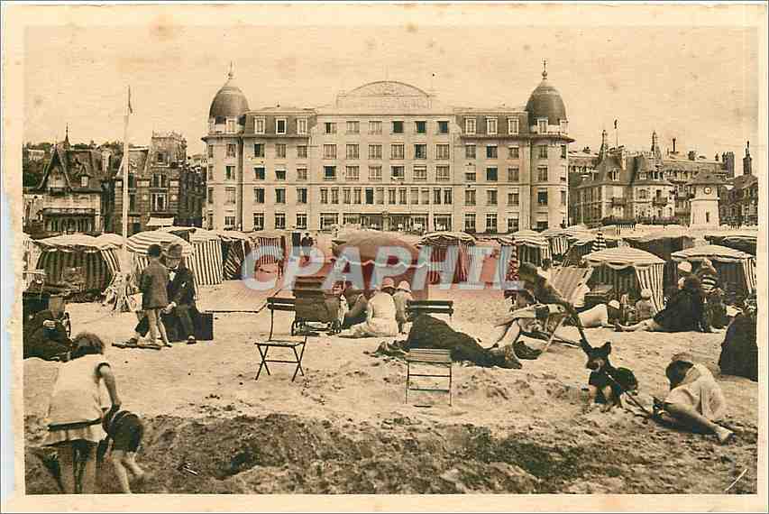 CPA Trouville la Reine des Plages Le Trouville Palace 