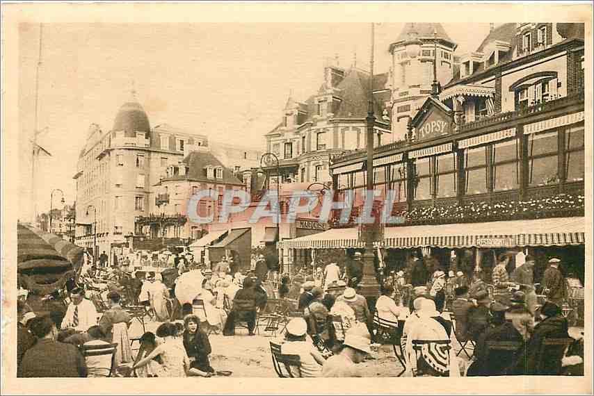 TROUVILLE, la Reine des Plages — Topsy Bar — éditeur Deauville
