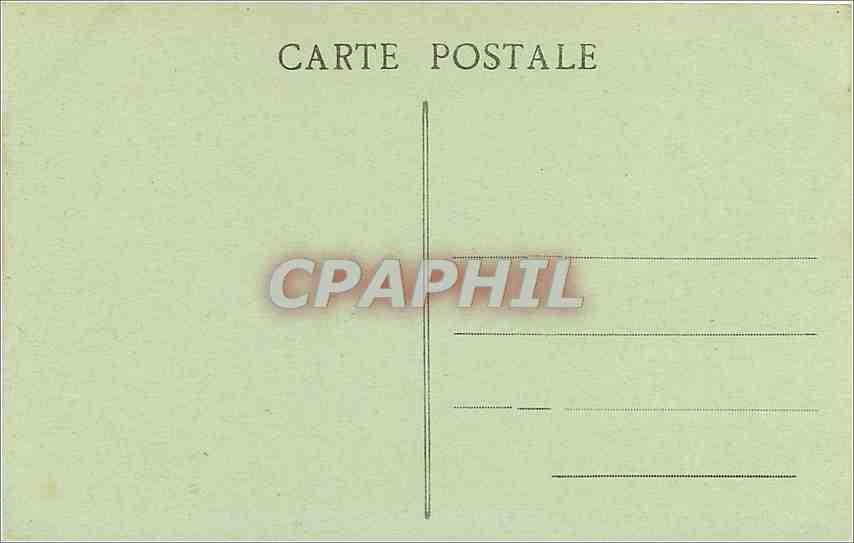CPA Cherbourg Etude du vagues sur la Place Napoleon un jour de tempete  — Rückseite