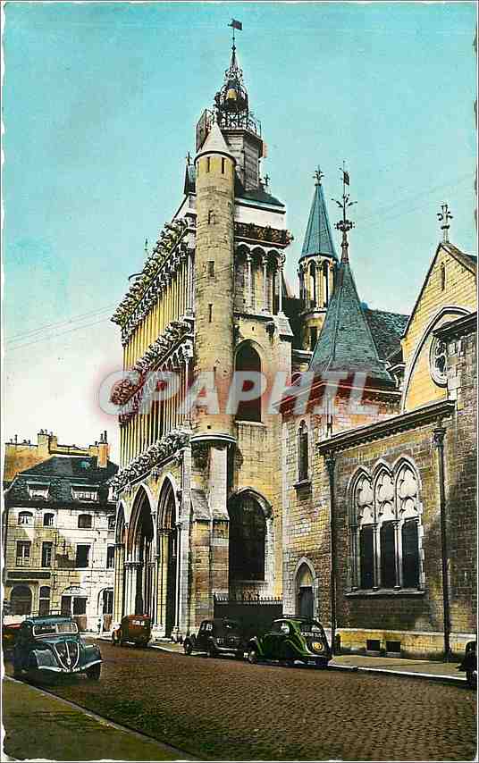 CPA Dijon Cote d'Or Eglise Notre Dame 