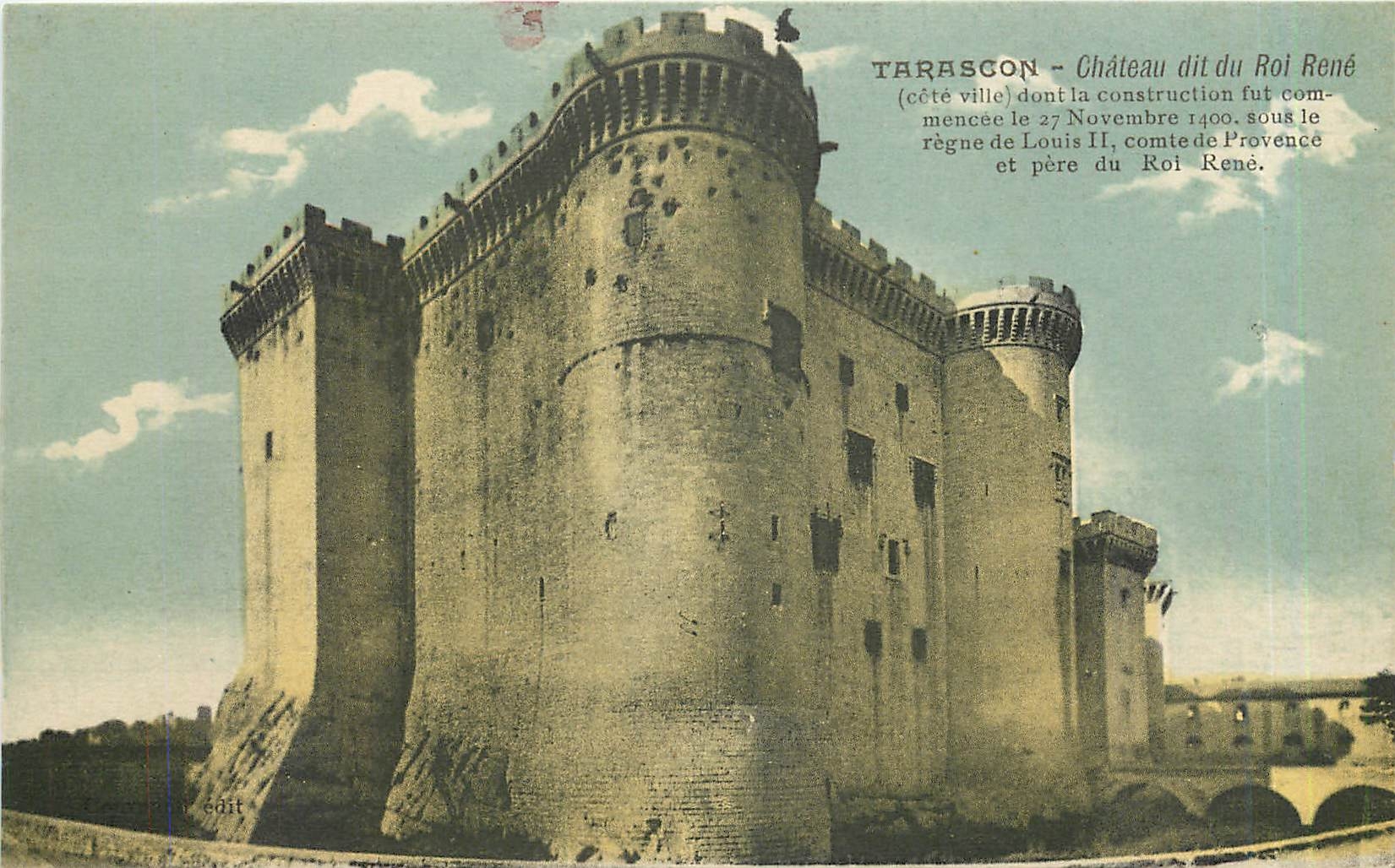CPA Tarascon Chateau dit du Roi Rene 
