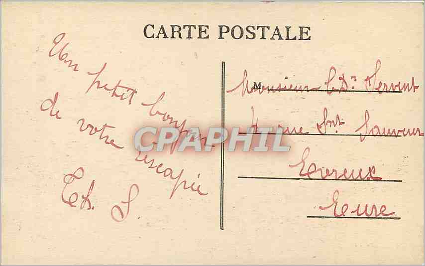 CPA Tarascon Chateau dit du Roi Rene  — Rückseite