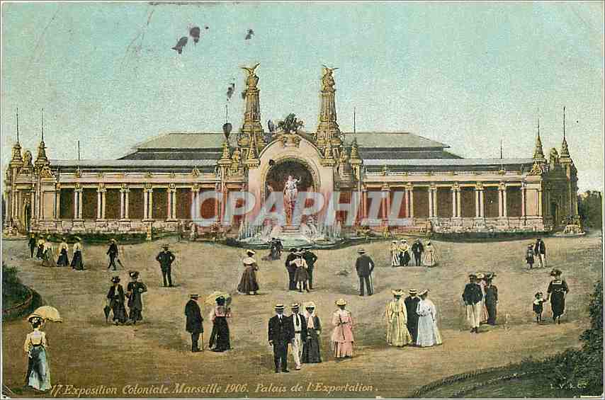 CPA Exposition Coloniale Marseille 1906 Palais de l'Exportation 
