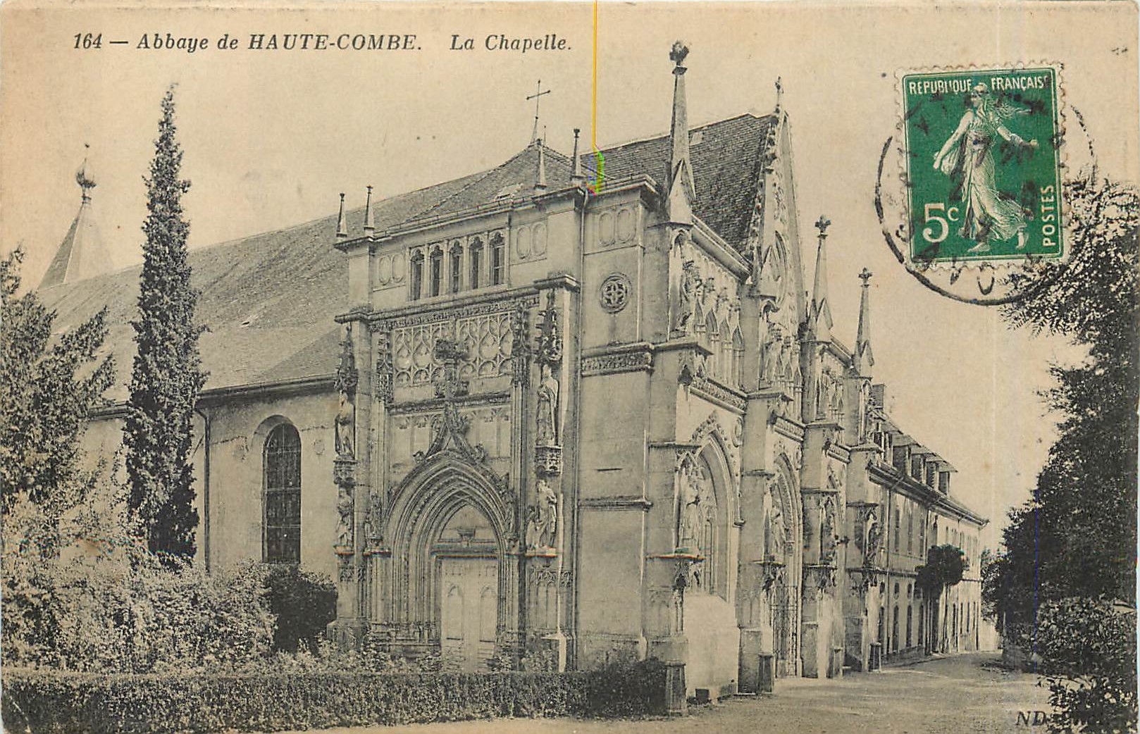 CPA Abbaye de Haute Combe La Chapelle 