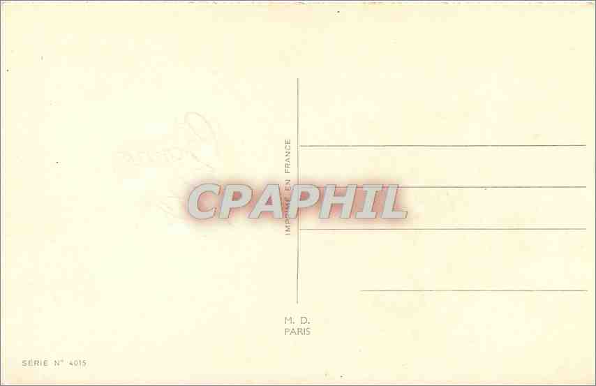 CPA Bonne Fete Fleurs — Verso