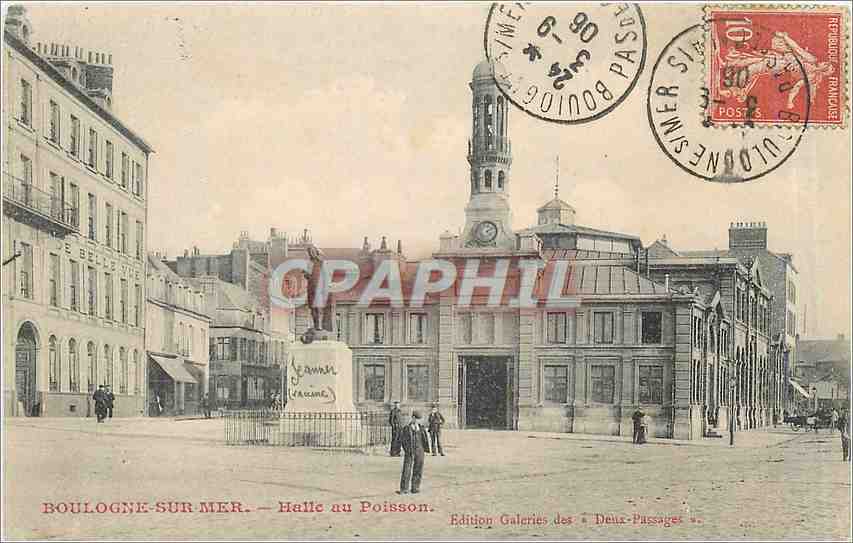 Boulogne-sur-Mer — Halle au Poisson — Édition Galeries des Deux-Passages