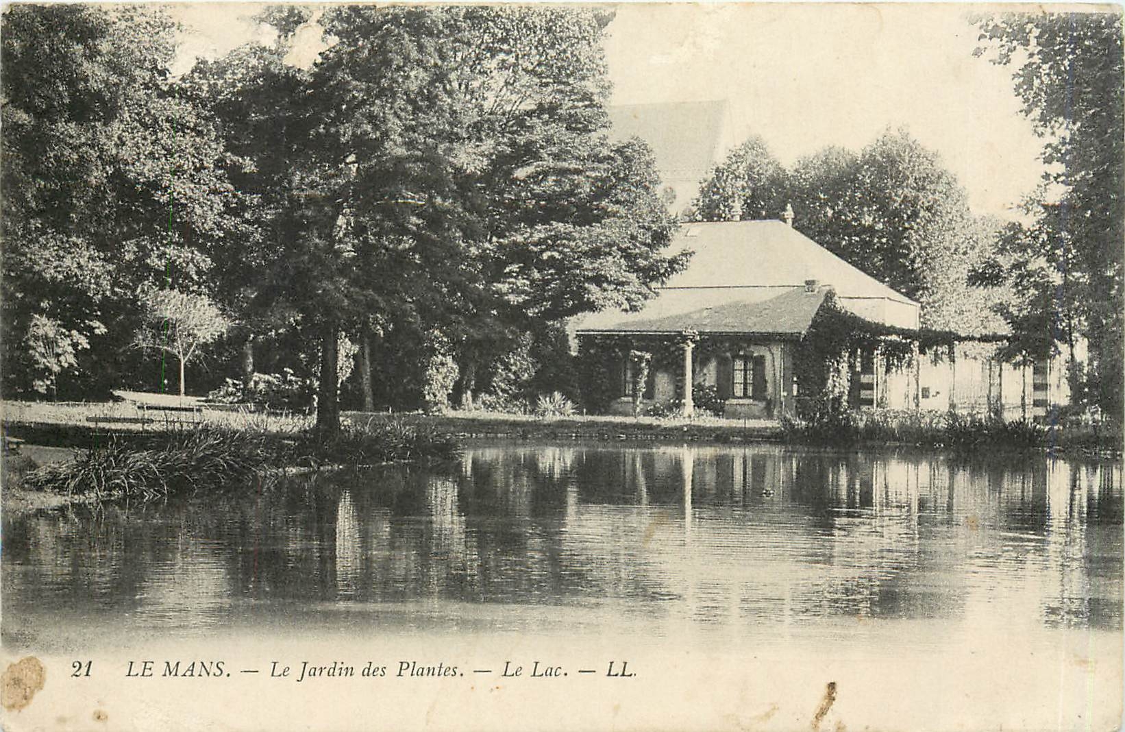 CPA Le Mans Le Jardin des Plantes 