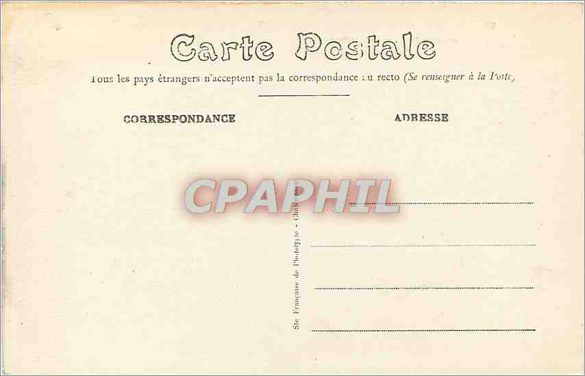CPA Le Mans Abbaye de l'Epau Vue d'Ensemble  — Verso