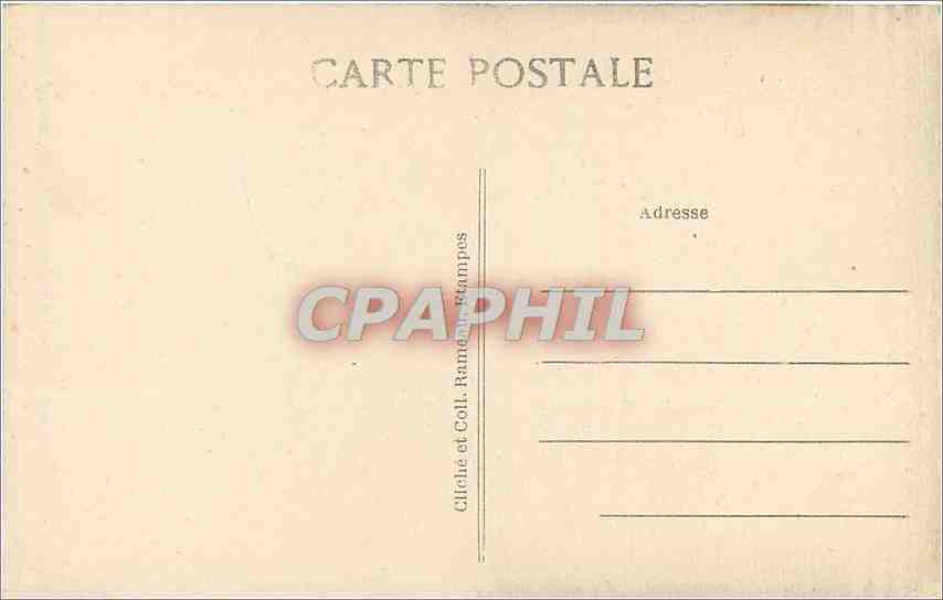 CPA Etampes La Tour de Guinette  — Back