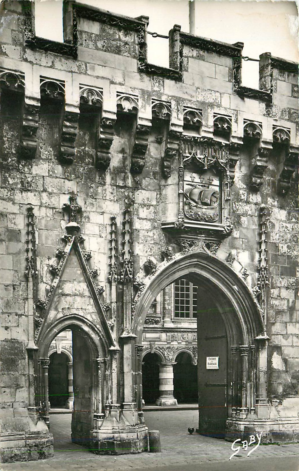 La Rochelle — Porche de l'Hôtel de Ville — Éditions Gaby