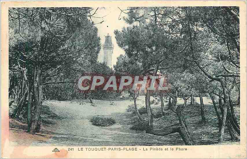 Le Touquet-Paris-Plage - La Pinâde et le Phare — Éd. F. Bonaventure, n° 241