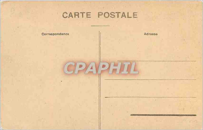 CPA L'Auvergne La Bourboule Le Lac du Barrage Ane Mule — Rückseite